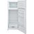 Whirlpool W55TM4120W2 ledusskapis ar saldētavu augšā 144cm Balts
