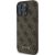 Guess GUHCP16LG4GFBR Aizmugurējais Apvalks Priekš Apple iPhone 16 Pro
