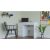 Top E Shop Desk Mijas left White matt