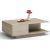 Top E Shop Topeshop DENVER SONOMA coffee/side/end table Coffee table Free-form shape 1 leg(s)