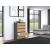 Top E Shop Topeshop M5 ANTRACYT/ARTISAN chest of drawers