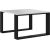 Top E Shop MODERN MINI table 67x67x40 cm White/Black