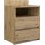 Top E Shop Topeshop M1 ARTISAN nightstand/bedside table 2 drawer(s) Oak