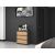 Top E Shop Topeshop M3 ANTRACYT/ARTISAN chest of drawers