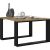 Top E Shop MODERN MINI table 67x67x40 cm Artisan Oak/Black