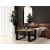Top E Shop MODERN MINI table 67x67x40 cm Artisan Oak/Black