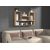 Top E Shop BILBAO 4P hanging rack 100x16x60 cm, artisan