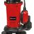 Einhell dirty water pump GE-DP 900 Cut, submersible / pressure pump (red / black, 900 watts)