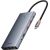 Hub 13in1 Baseus PortalJoy USB-C to HDMI+DP+VGA+C+USB+PD+RJ45+SD/TF+3.5mm (grey)