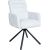 Chair BATUL rotating, linen white