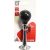 Cycletech Chrome Air Horn Steel 18 cm / Melna / Sudraba