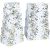 Box DIANA-8, with a lid 23x16,5xH10cm, white/butterfly