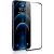 Fusion ceramic glass 9D aizsargstikls pilnam ekrānam Apple iPhone 16 Plus melns