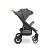 Caretero bērnu ratiņi ELMA DARK GREY