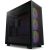 Case NZXT H7 Flow RGB MidiTower ATX EATX MicroATX MiniITX Colour Black CM-H72FB-R1
