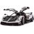 Rastar Pagani Huayra Rotaļu Automašina Konstruktor 2934gab 1:8