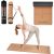 Jogas paklājiņš korķa pārklājums YM11 YOGA MAT TPE CORK HMS