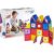 Magnetic tiles 3D Playmags 158 - 60 pcs set