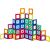 Magnetic tiles 3D Letters and Numbers Playmags 168 - 36 pcs set
