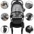 Daudzfunkcionālie rati 2in1 KinderKraft Kidwell Velmont VELMONT GRAY 5906601700569
