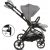 Daudzfunkcionālie rati 2in1 KinderKraft Kidwell Velmont VELMONT GRAY 5906601700569