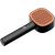 Paw In Hand Brush Needle Comb (black)