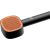 Paw In Hand Brush Needle Comb (black)