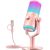 Maono DM30RGB Microphone Pink