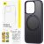 Phone Case with Stand Baseus SkyRing 360° for iP 14 Pro +tempered-glass and cleaning kit (purple)