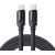 USB-C to USB-C cable, Essager, EXCTT1-YS01-P, 100W, 1m (black)