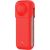 Silicone protective case PULUZ for Insta360 X4 (red)