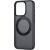 Phone Case Baseus SkyRing Magnetic with Stand for iP 13 Pro + tempered-glass and cleaning kit (black)