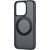 Phone Case Baseus SkyRing Magnetic with Stand for iP 14 Pro Max + tempered-glass and cleaning kit (black)