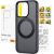 Phone Case Baseus SkyRing Magnetic with Stand for iP 14 Pro Max + tempered-glass and cleaning kit (black)