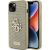 Guess Perforated 4G Glitter Back Case Защитный Чехол для Apple iPhone 15