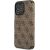 Guess GUBKP13L4GMGBR iPhone 13 Pro | 13 6,1" brązowy|brown book 4G Big Metal Logo