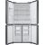 Samsung RF48A401EB4/EO side-by-side refrigerator Freestanding 488 L E Black