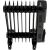 Adler Electric oil heater with remote control CAMRY CR 7810 9 ribs black