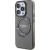 Guess PC|TPU Flowers Ring Glossy Logo MagSafe Case for iPhone 15 Pro Black
