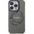 Guess PC|TPU Flowers Ring Glossy Logo MagSafe Case for iPhone 15 Pro Black