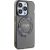 Guess PC|TPU Flowers Ring Glossy Logo MagSafe Case for iPhone 15 Pro Black