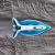 Tefal Express Airglide SV 8002, steam iron station (blue/white)