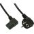 Power Cable Akyga AK-PC-02A Angle CCA CEE 7|7 | IEC C13 1.5 m