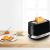 Bosch TAT6A513 toaster 2 slice(s) 800 W Black, Stainless steel