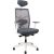 Task chair TUNE hall valge raamiga