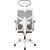 Task chair TUNE hall valge raamiga
