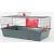 ZOLUX Classic 80 grey/red - cage for rodents