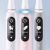 Szczoteczka Oral-B Oral-B iO Series 6 -sähköhammasharja, tuplapakkaus, musta / pinkki