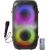 Esperanza EP156 BT FM LED RGB KARAOKE Speaker Black 20W