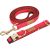 Zolux Smycz IMAO MAYFAIR 15 mm/1,2 m kol. czerwony